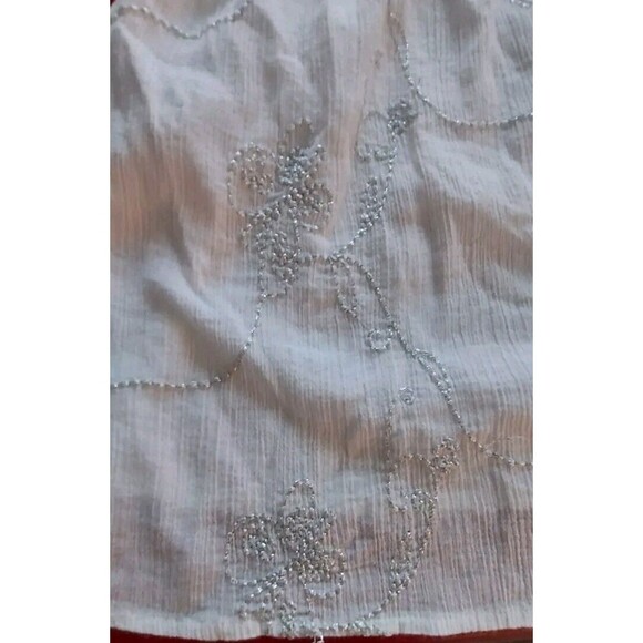 Metallic Embroidered  Tank  M Fairy WHIMSY - Picture 4 of 7